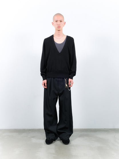 JIEDA　WIDE ONE TUCK STRAIGHT PANTS