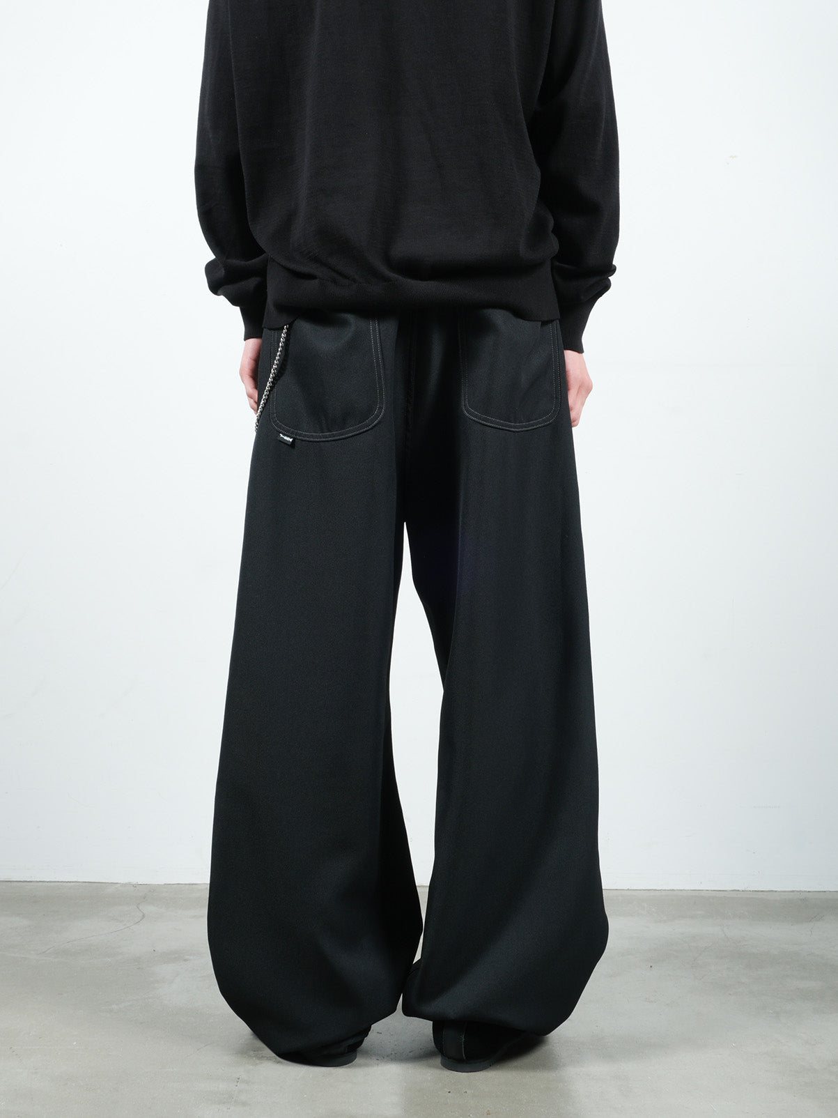 JIEDA　WIDE ONE TUCK STRAIGHT PANTS