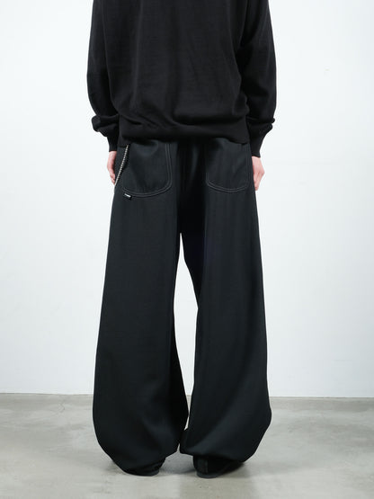 JIEDA　WIDE ONE TUCK STRAIGHT PANTS
