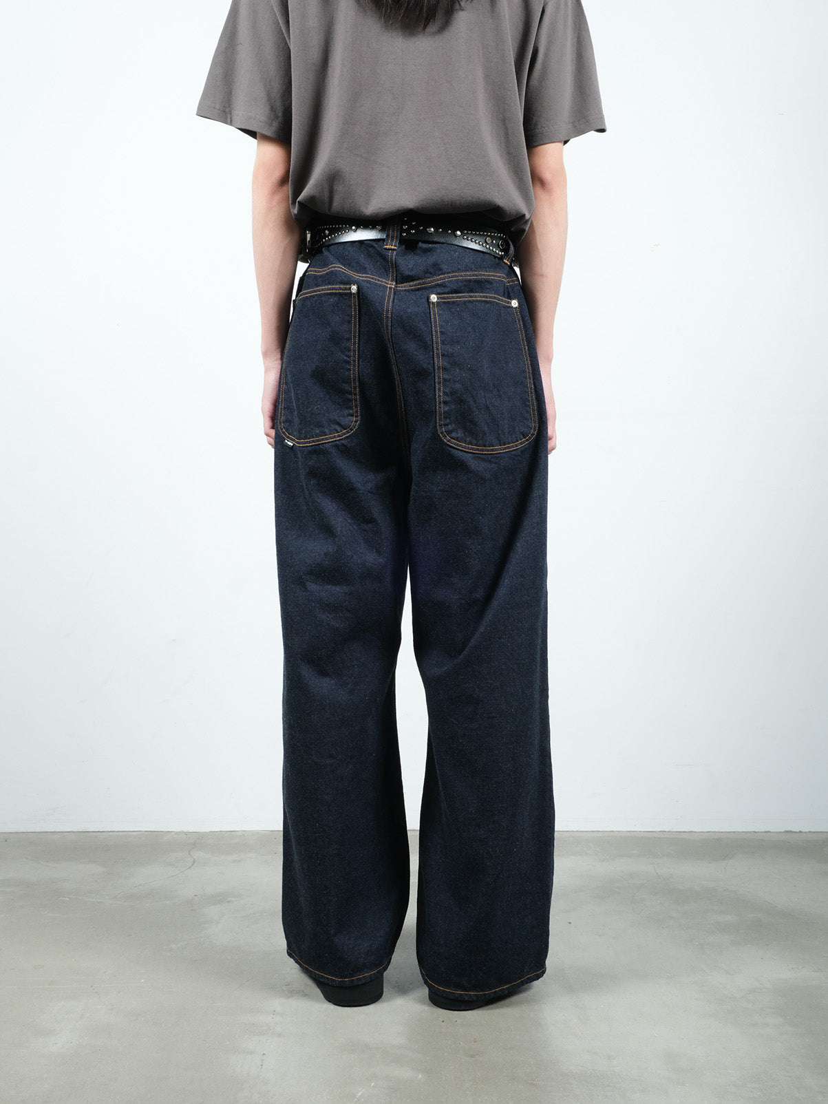 JIEDA　ONE TUCK DENIM PANTS