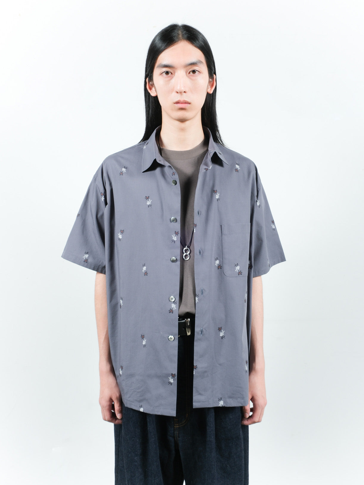 JIEDA BONE FLOWER SHIRT S/S – KIKUNOBU