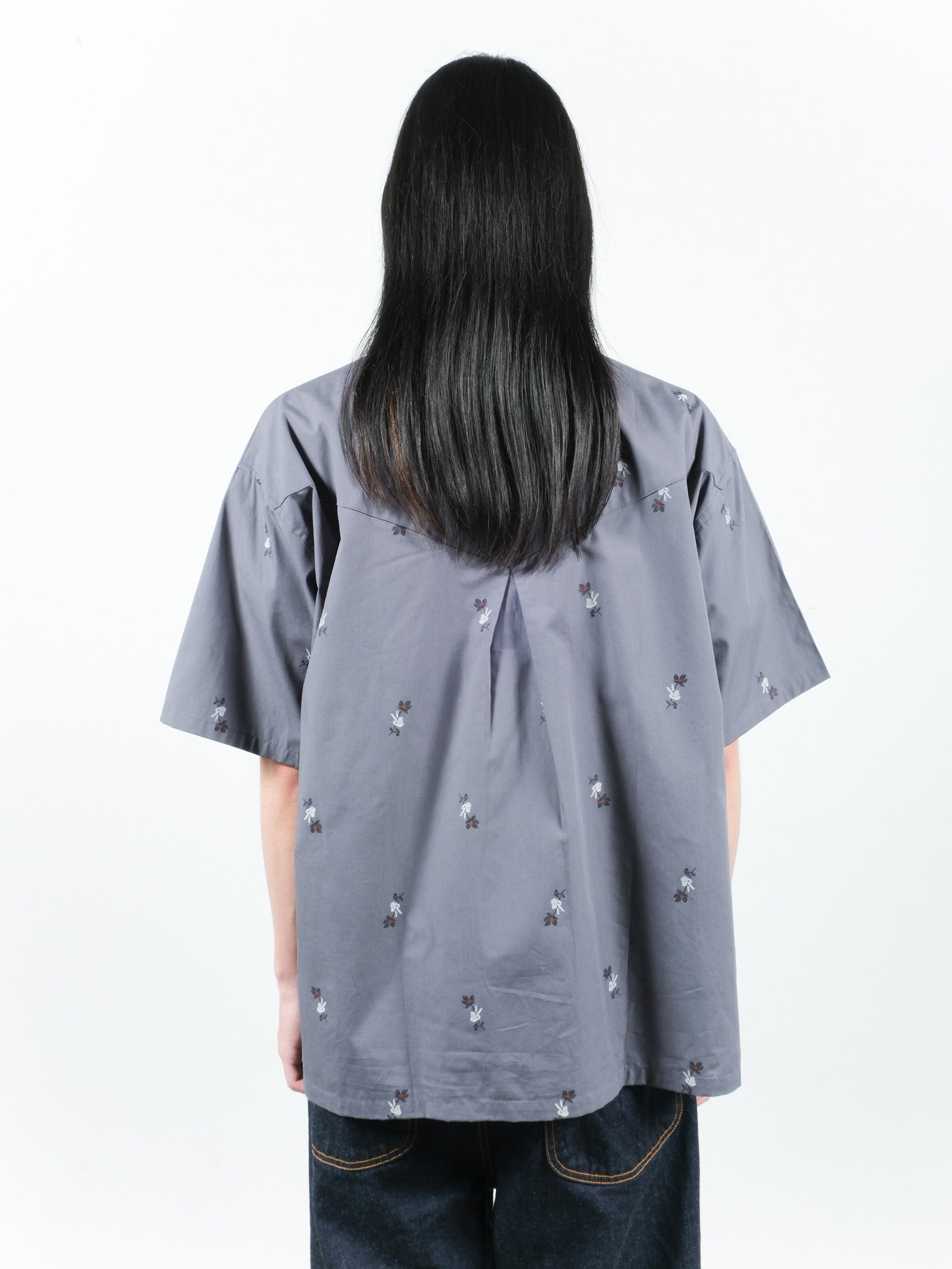 JIEDA BONE FLOWER SHIRT S/S – KIKUNOBU