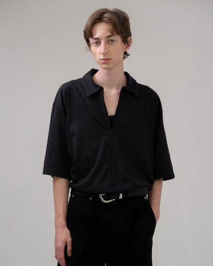 OL　SUPER 100 WOOL POLO S/S