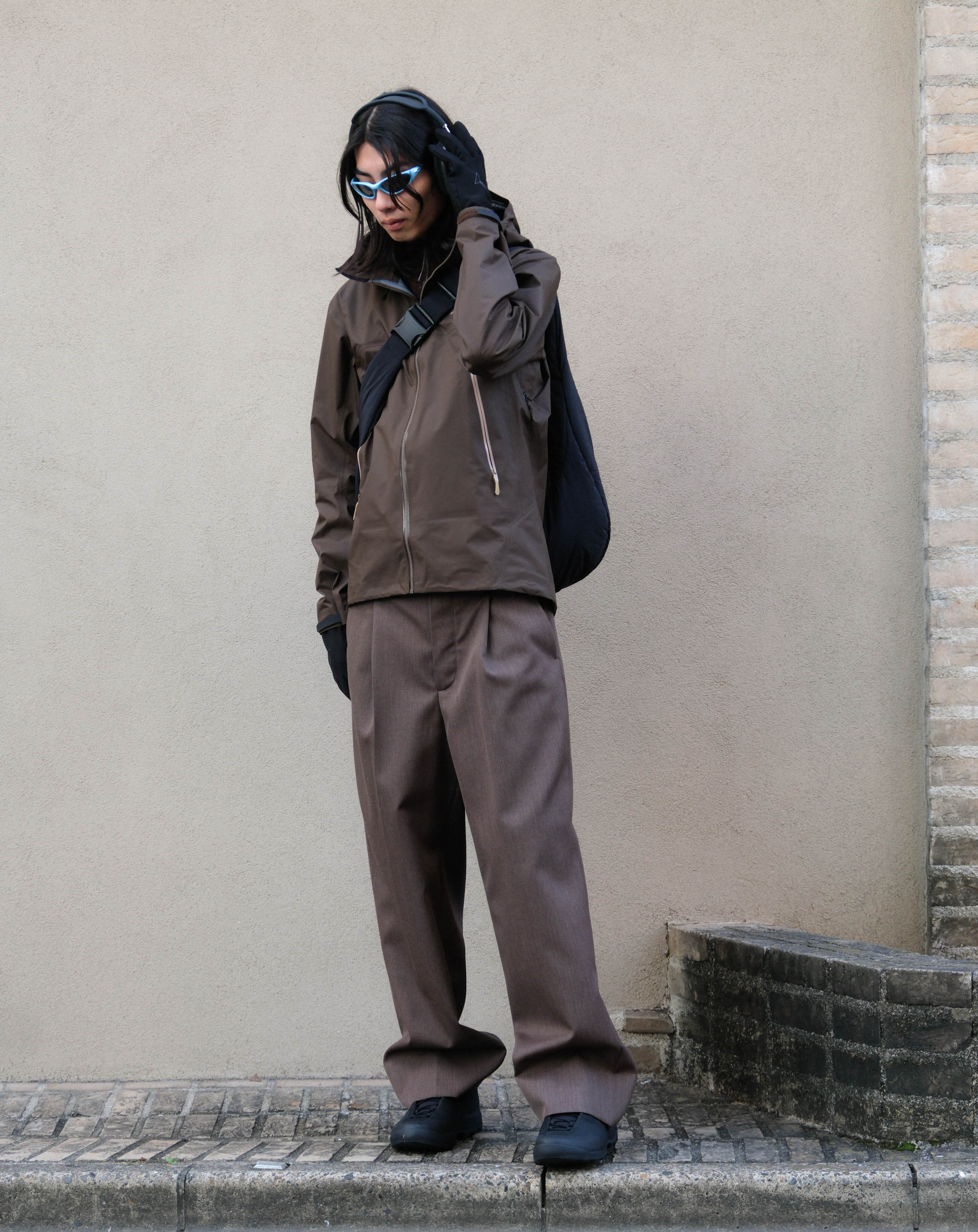 refomed TARP WOOL SLACKS