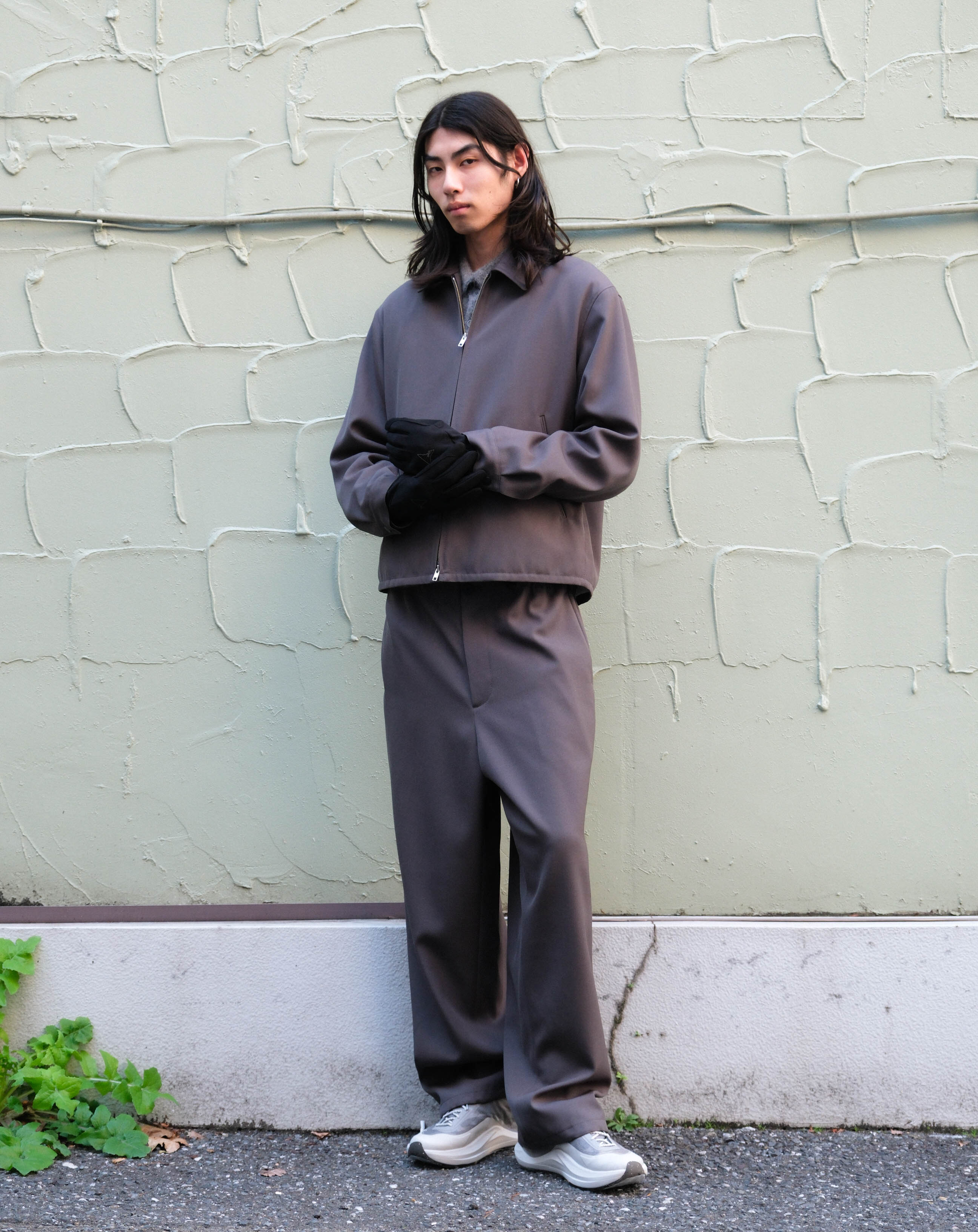 ATON BACK SATIN UTILITY PANTS – KIKUNOBU
