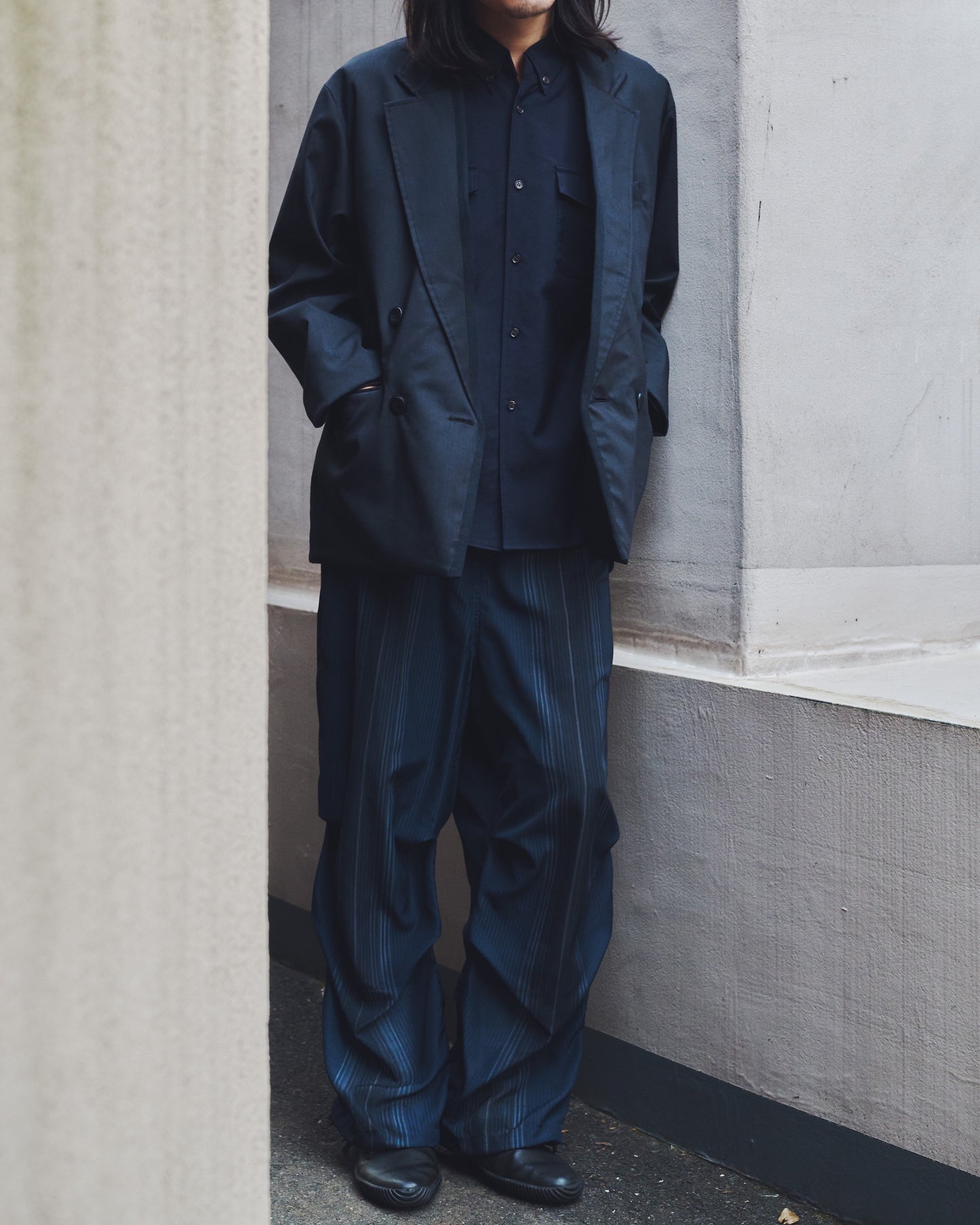 elephant TRIBAL fabrics　NO A/C SNOW CAMO PANTS