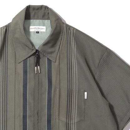 elephant TRIBAL fabrics　NO A/C ZIP SHIRT