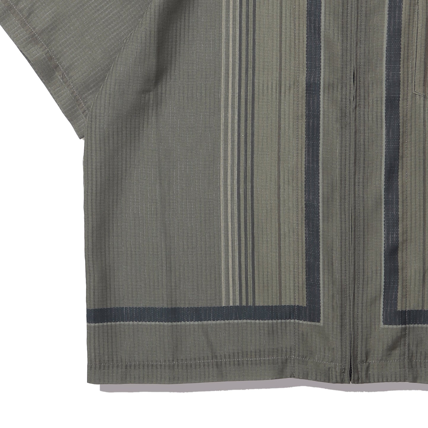 elephant TRIBAL fabrics　NO A/C ZIP SHIRT