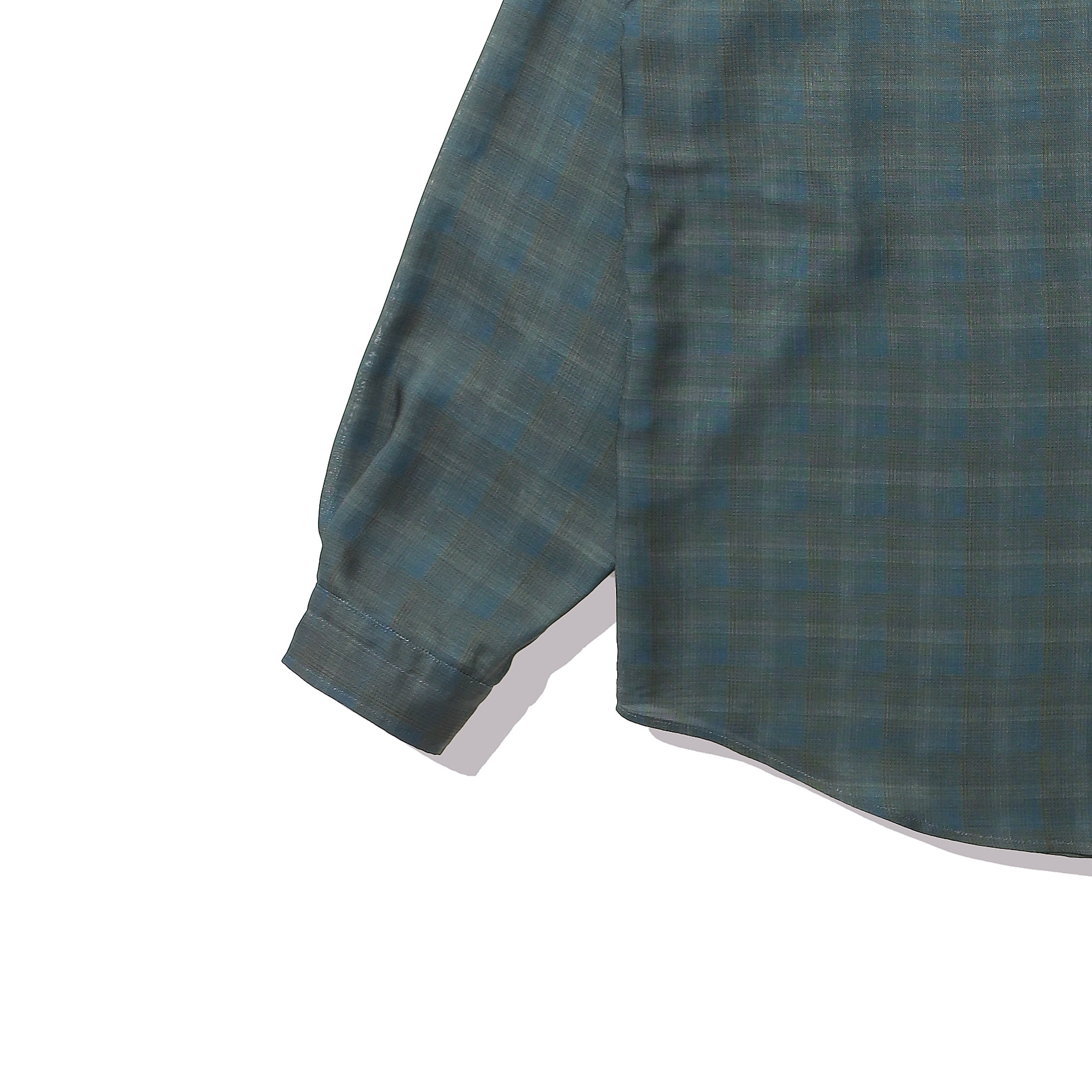 elephant TRIBAL fabrics ON THE WAY CHECK SHIRT – KIKUNOBU