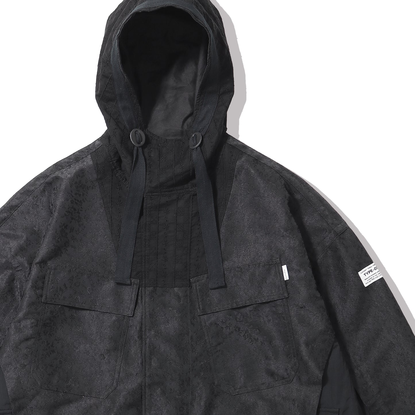 elephant TRIBAL fabrics　FLOWER ANORAK MOUNTAIN JKT