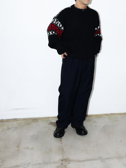 JIEDA　NORDIC SWEATER