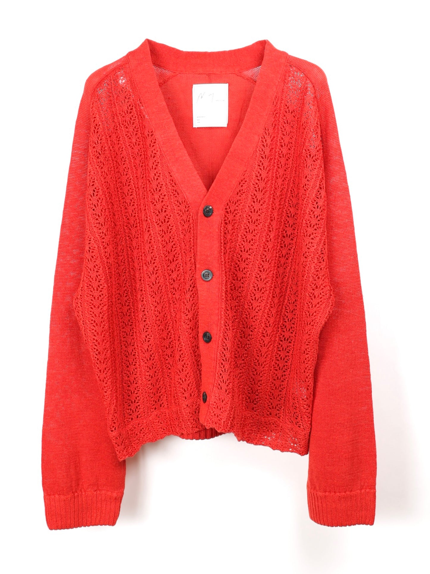 ANCELLM　LACED KNIT CARDIGAN