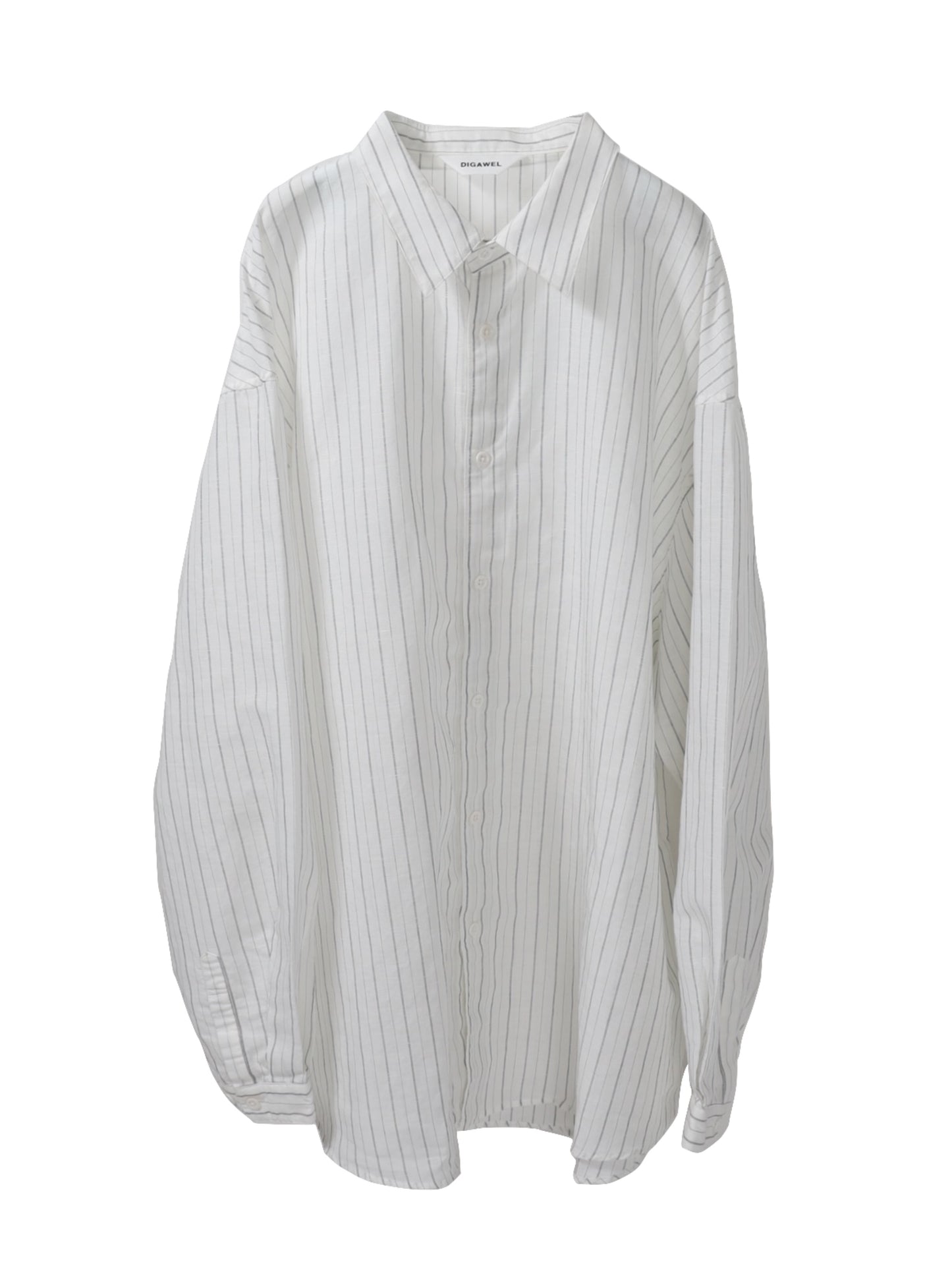 DIGAWEL　Oversized stripe shirt