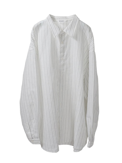 DIGAWEL　Oversized stripe shirt