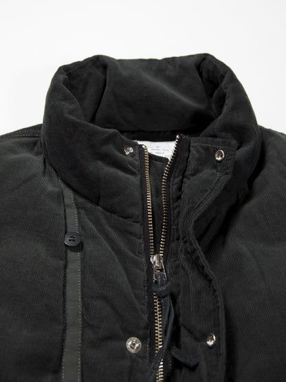 INNAT　GARMENT DYED DOWN VEST