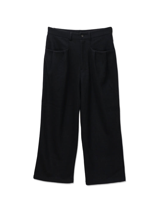 ANCELLM　WOOL CUT WIDE TUCK SLACKS