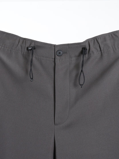 BACK SATIN UTILITY PANTS