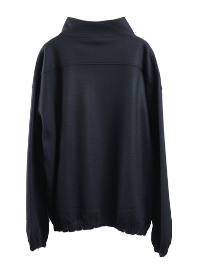 WOOL HALF ZIP