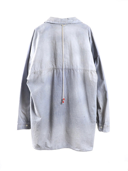 AGING CHAMBRAY LONG SHIRTS
