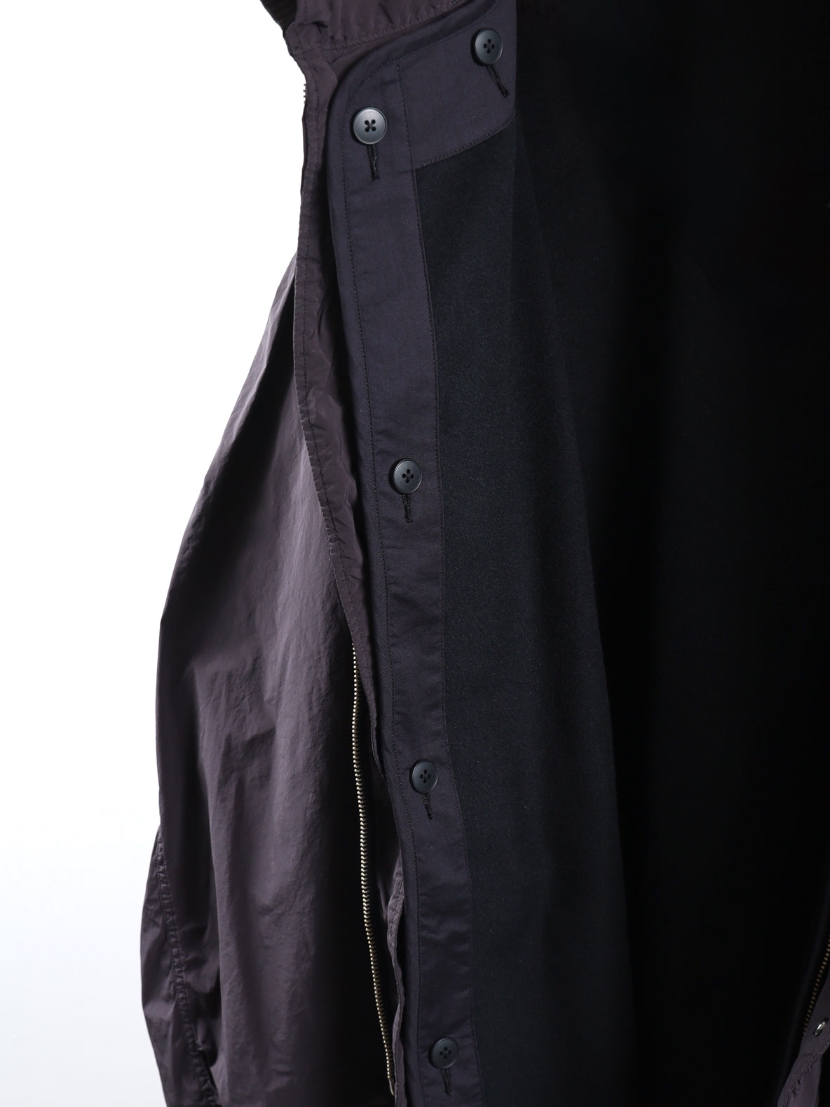 【24年購入】ATON(黒)AIR WEATHER | MODS COAT AIR WEATHER | SHORT MODS COAT – ATON | エイトン