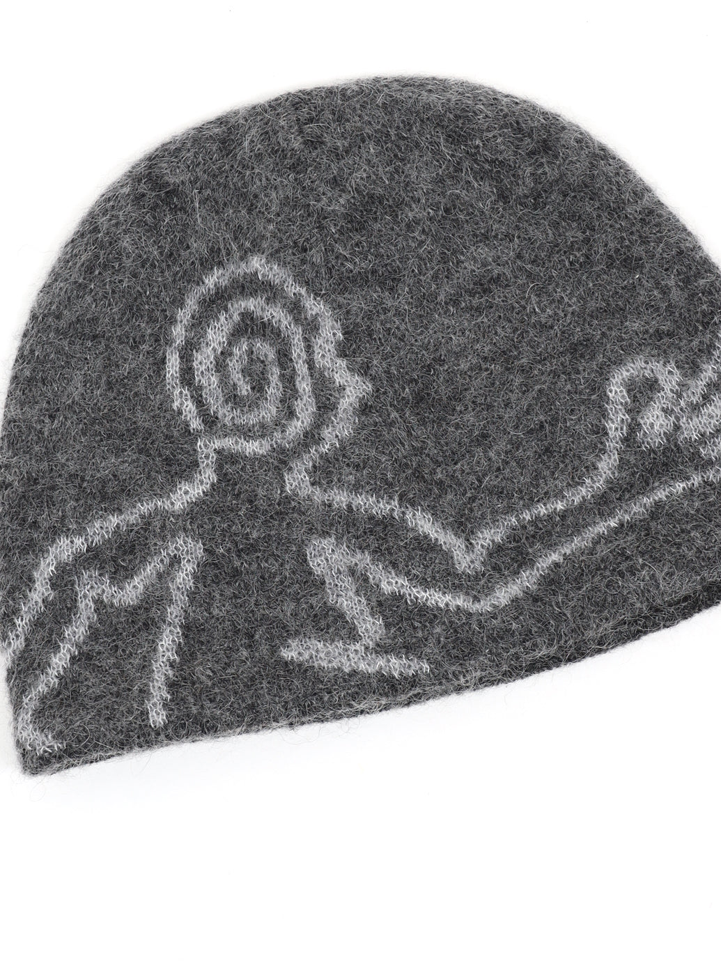 MOSCOT MOHAIR MIXED KNIT BEANIE