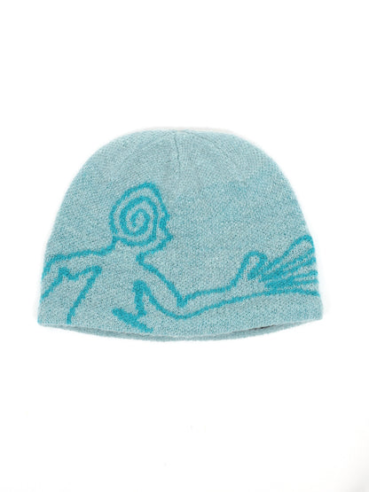 MOSCOT MOHAIR MIXED KNIT BEANIE