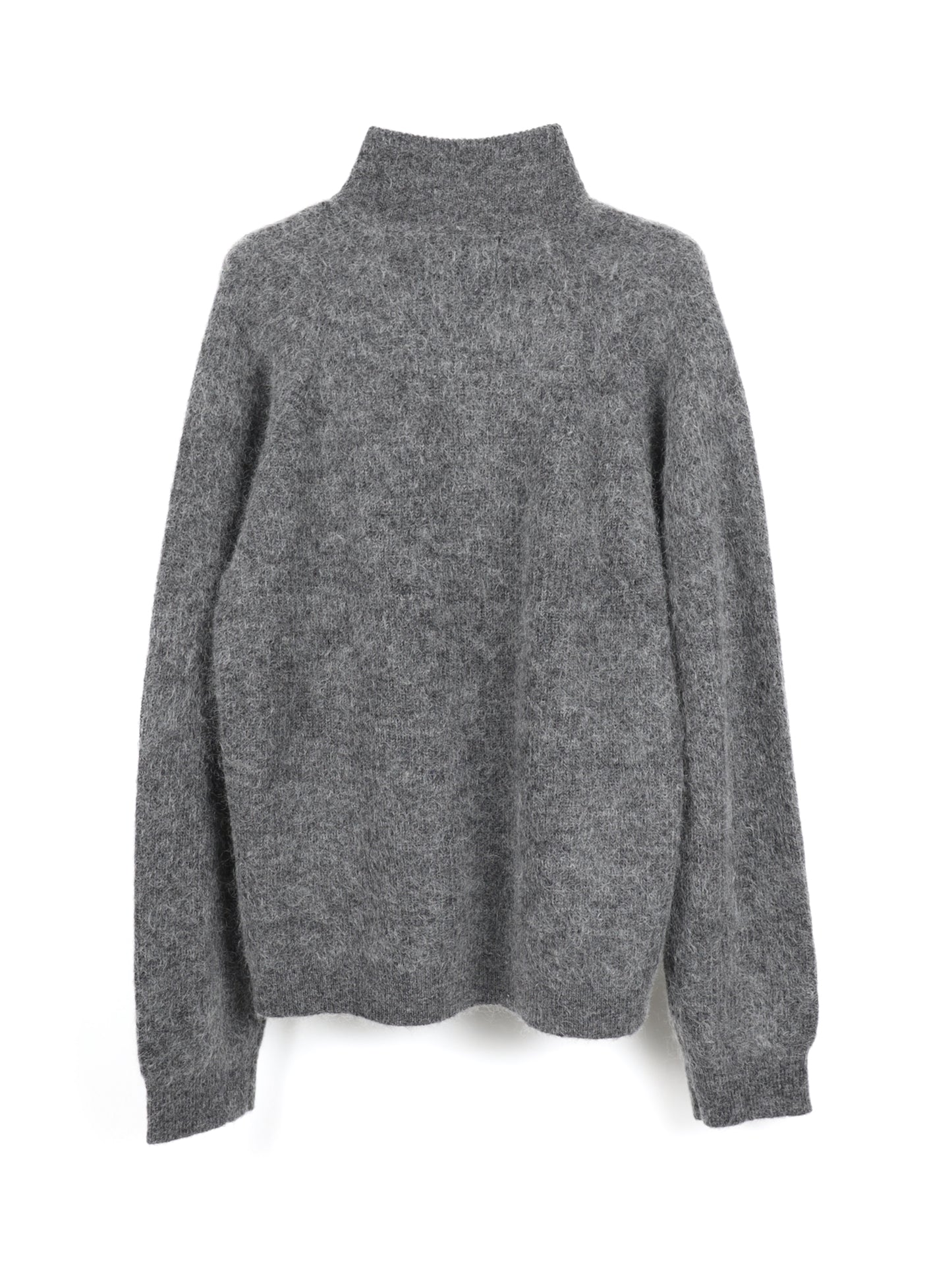 ESSENCE MOHAIR MIXED KNIT TOP