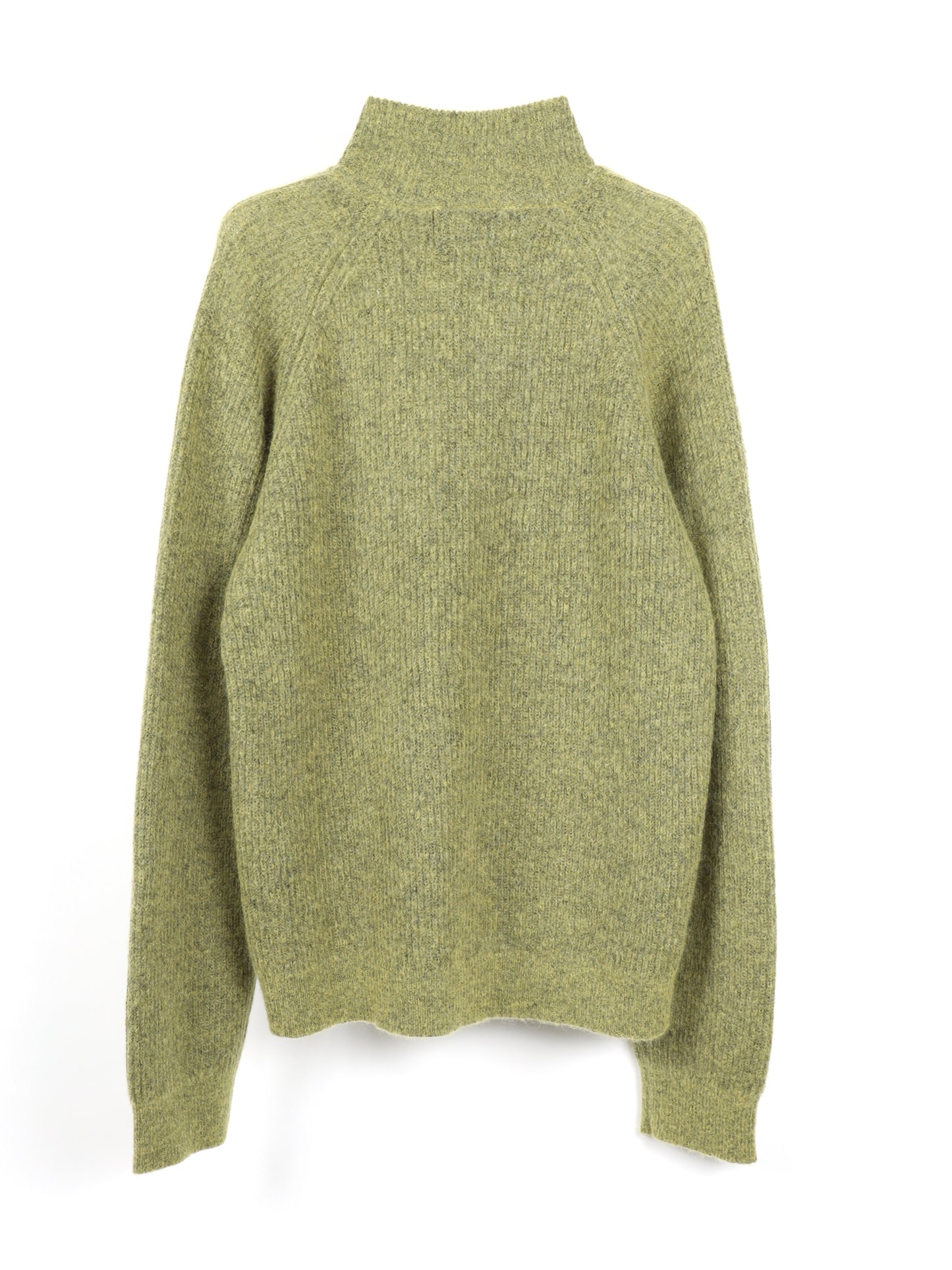 ESSENCE MOHAIR MIXED KNIT TOP