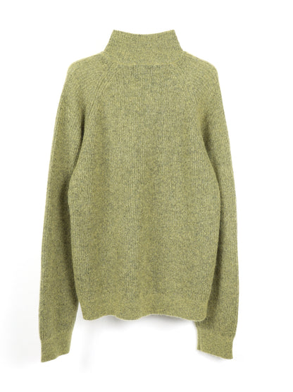 ESSENCE MOHAIR MIXED KNIT TOP