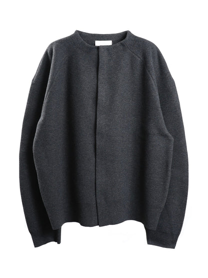 ROUNDED SLEEVE CARDIGAN