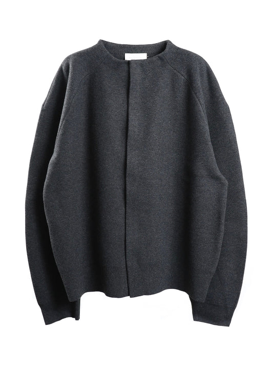 ROUNDED SLEEVE CARDIGAN