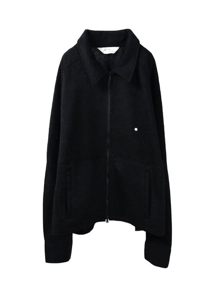 SHAGGY ZIP UP SHIRT