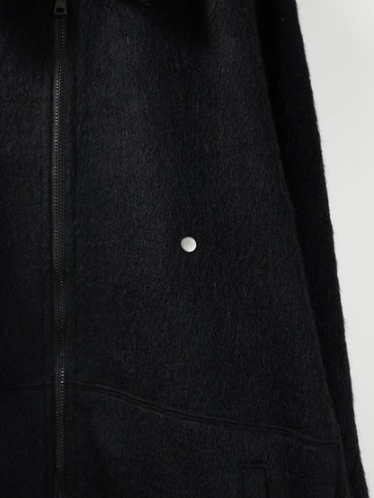 SHAGGY ZIP UP SHIRT