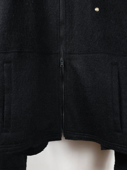 SHAGGY ZIP UP SHIRT