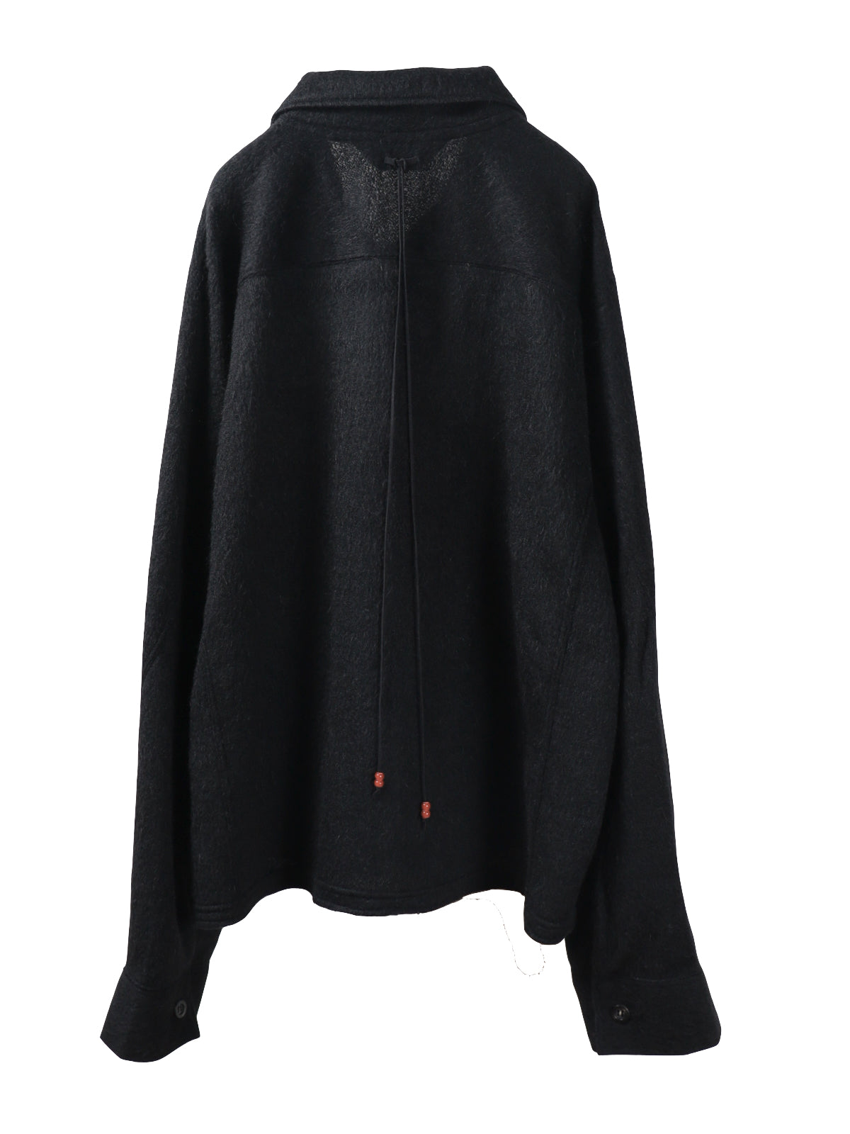 SHAGGY ZIP UP SHIRT