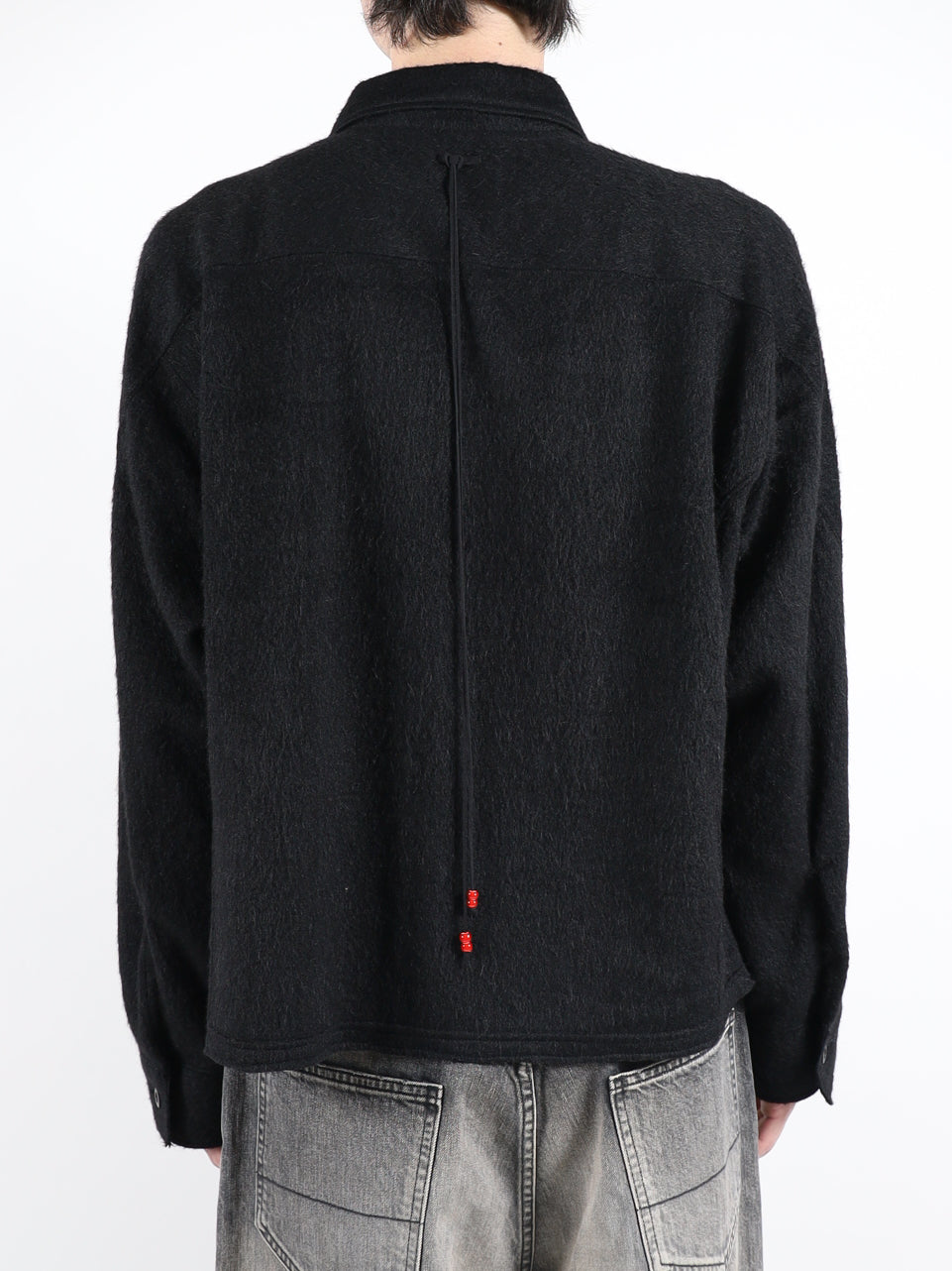 SHAGGY ZIP UP SHIRT