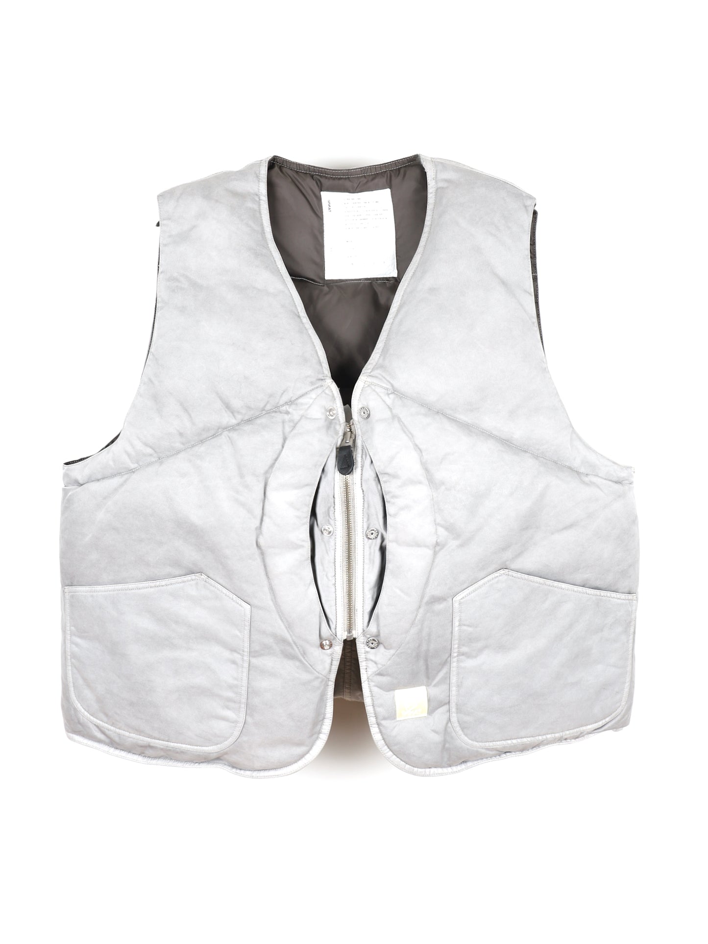HAND-DYED HUNTING DOWN VEST