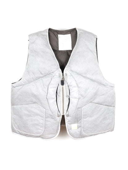 HAND-DYED HUNTING DOWN VEST