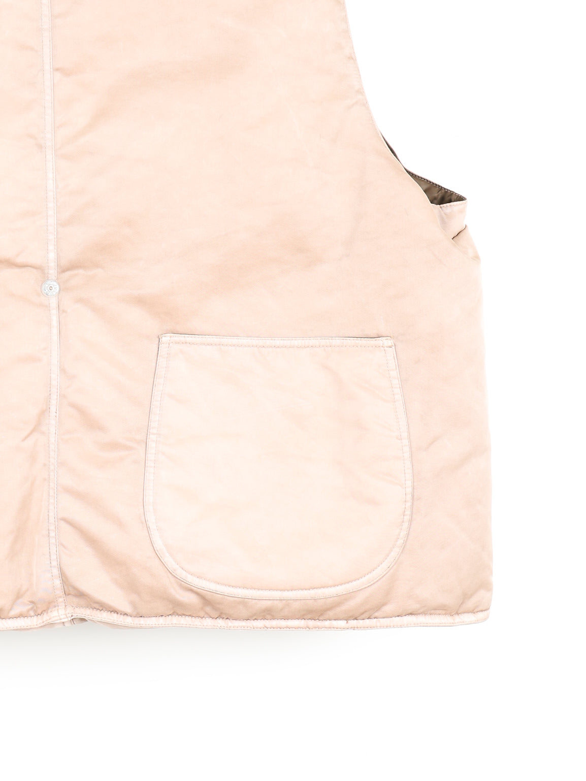 HAND-DYED HUNTING DOWN VEST