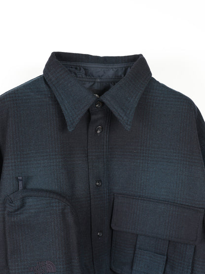 LS WOOL FIELD UTILITY SHIRT (A/O)