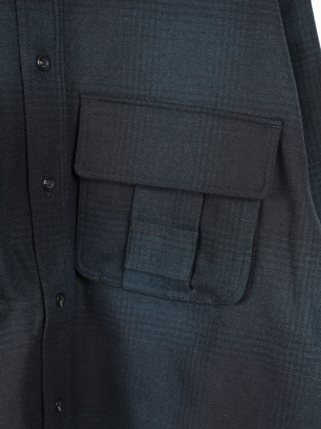 LS WOOL FIELD UTILITY SHIRT (A/O)