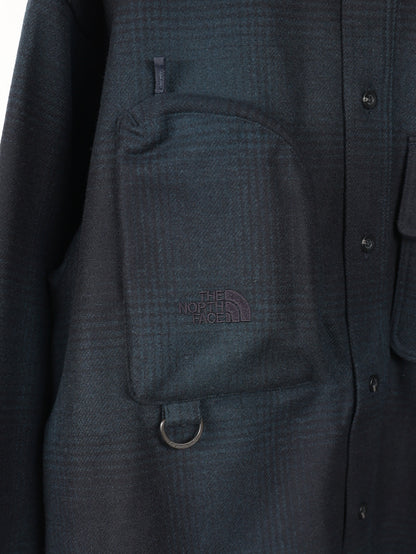 LS WOOL FIELD UTILITY SHIRT (A/O)