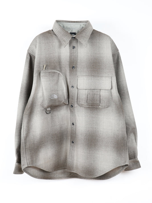 THE NORTH FACE　LS WOOL FIELD UTILITY SHIRT