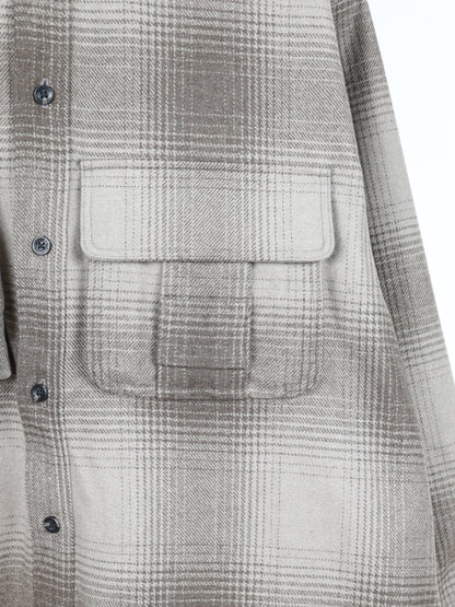 LS WOOL FIELD UTILITY SHIRT (M/O)