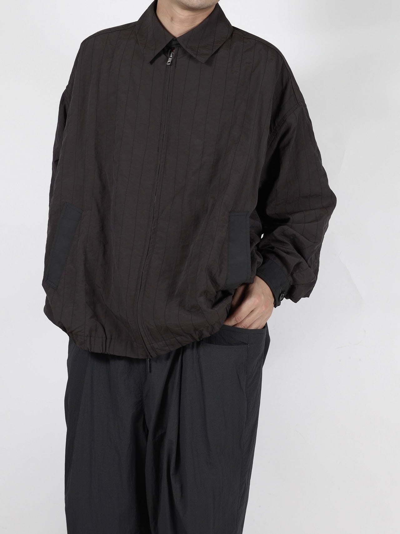 STITCHED NYLON SWING TOP