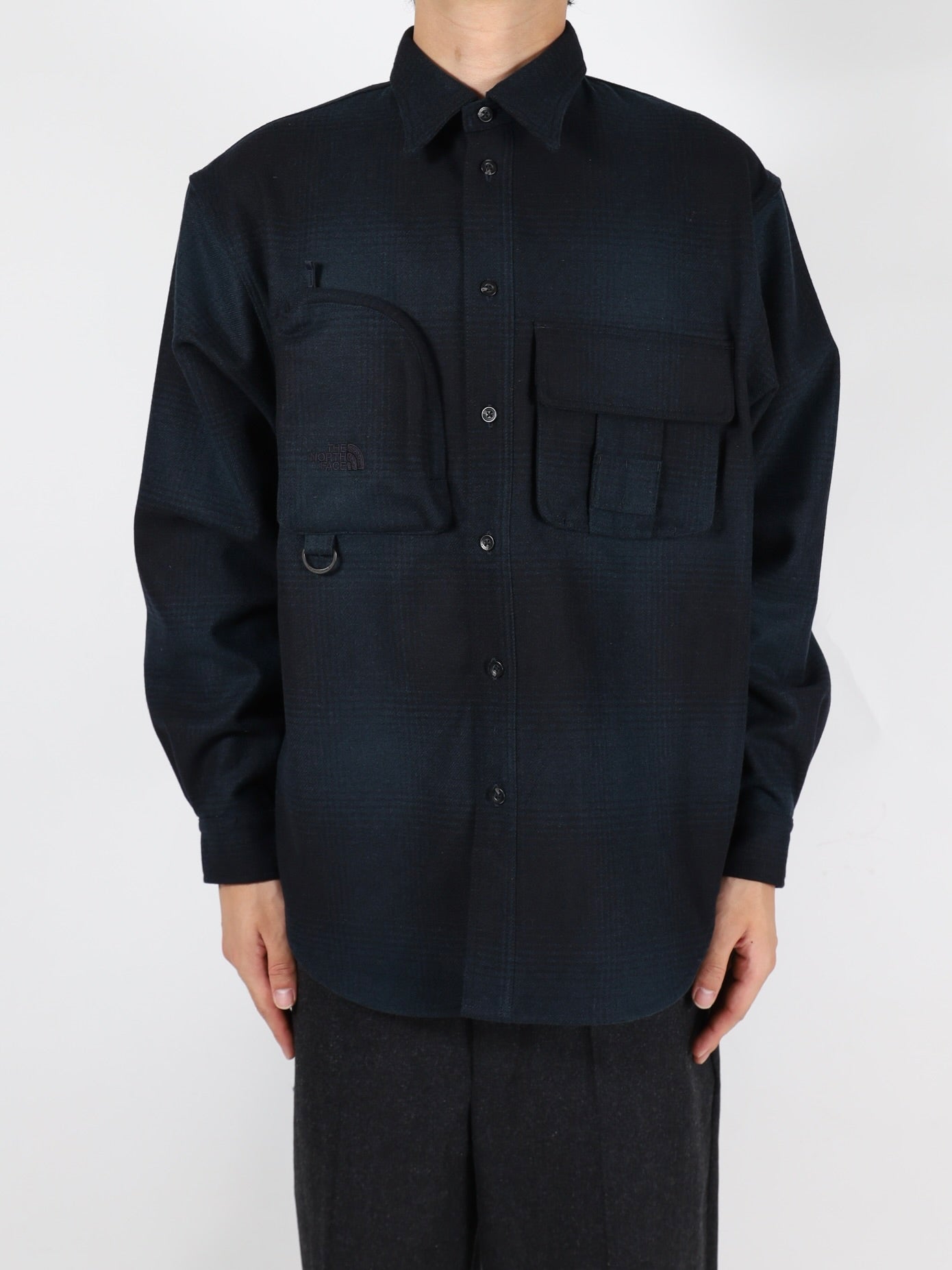 LS WOOL FIELD UTILITY SHIRT (A/O)
