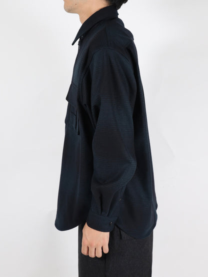 LS WOOL FIELD UTILITY SHIRT (A/O)