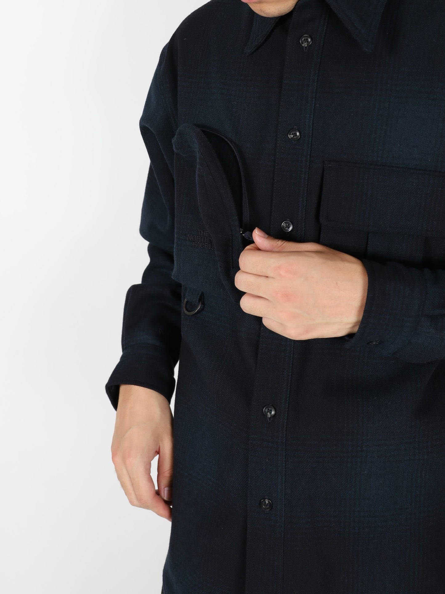 LS WOOL FIELD UTILITY SHIRT (A/O)