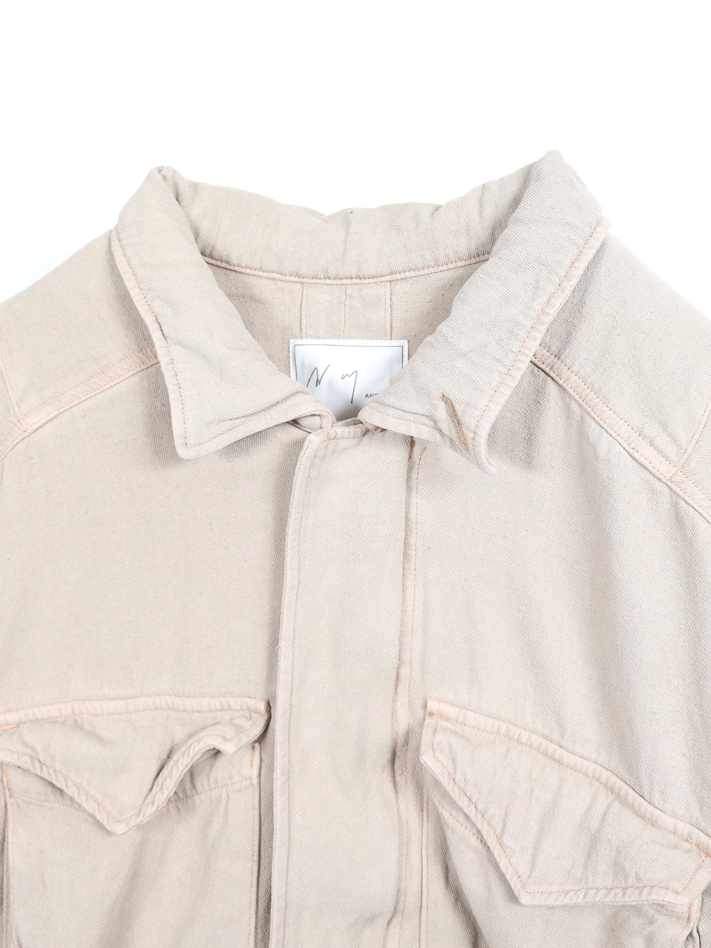 SILK SUEDE FIELD JACKET