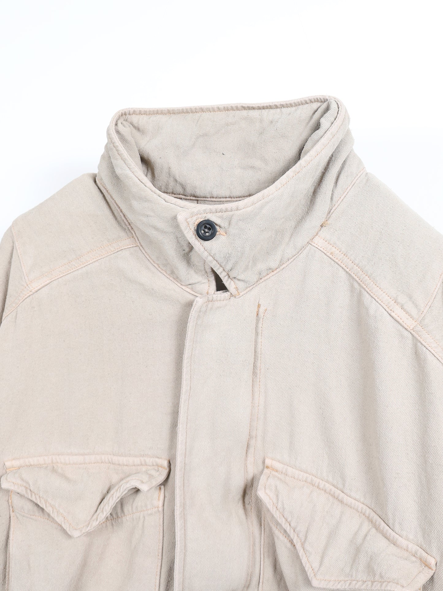 SILK SUEDE FIELD JACKET
